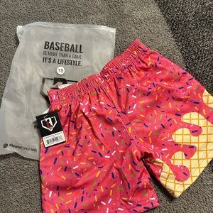 Kids Pink Sprinkle Shorts